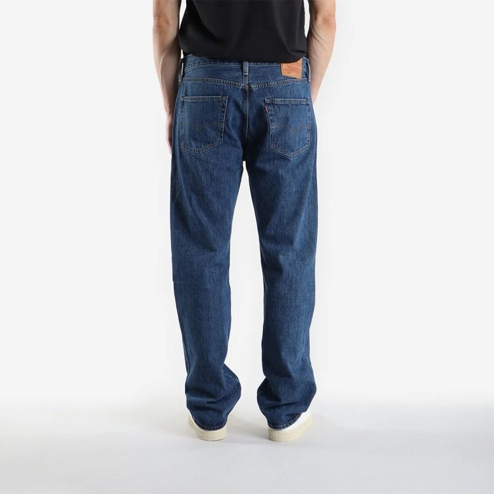 Vintage Levi's Mens W34 L34 Blue 501 Original Fit Button Fly Denim Jeans - Picture 2 of 16